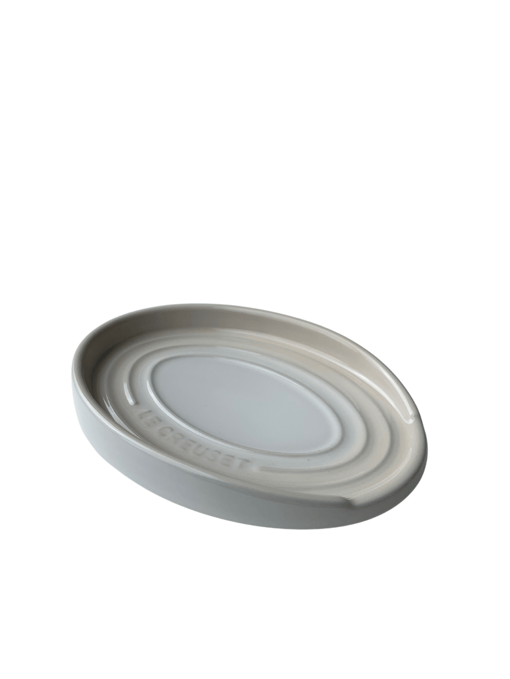 Descanso Oval para Colher Le Creuset 16cm Meringue