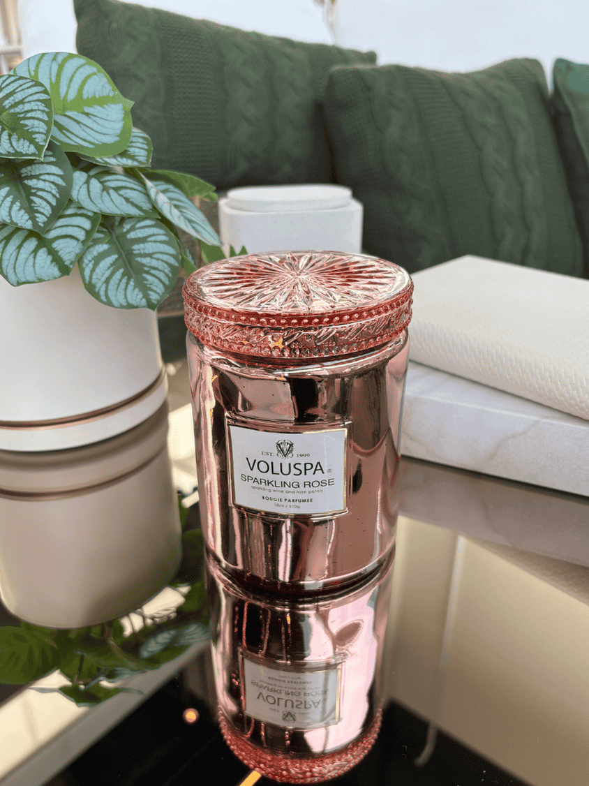 Vela Voluspa Vidro G 100H Sparkling Rose