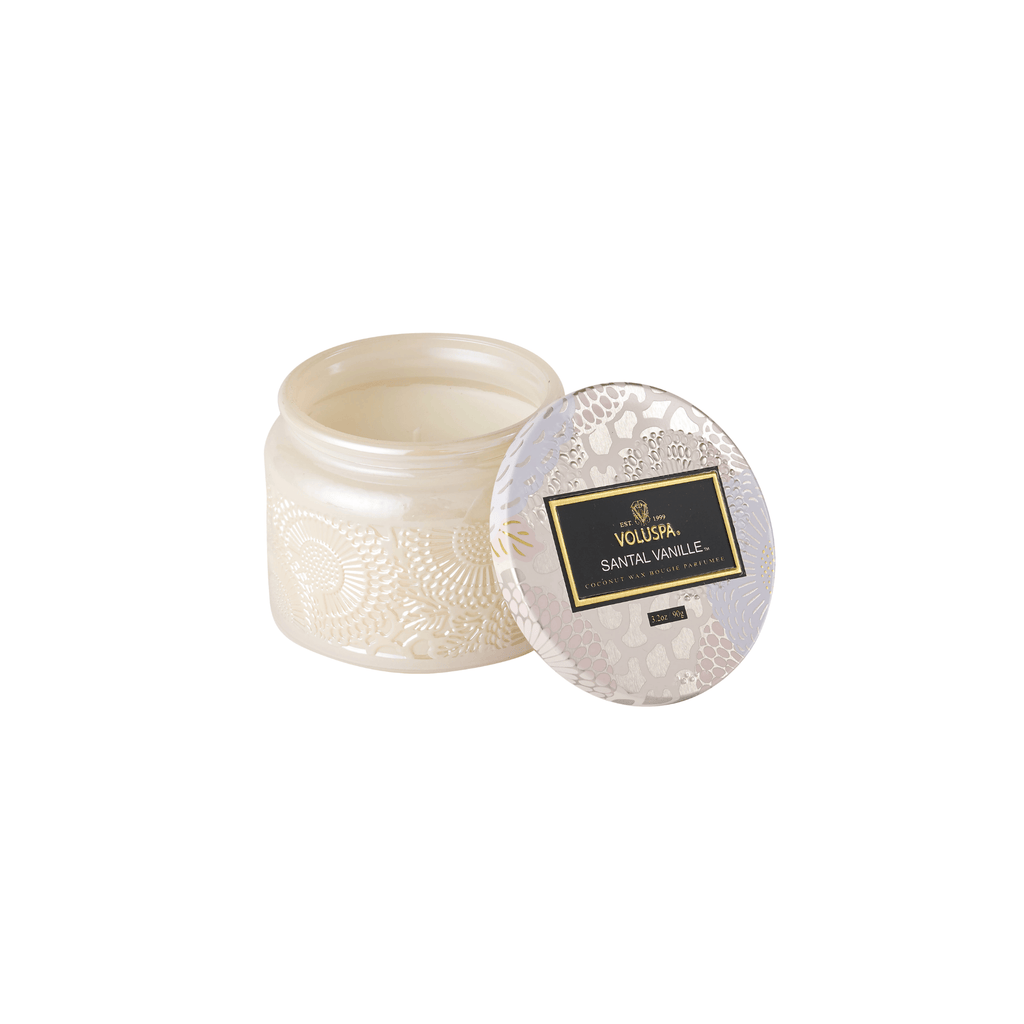 Vela Voluspa Vidro P 25H Santal Vanille