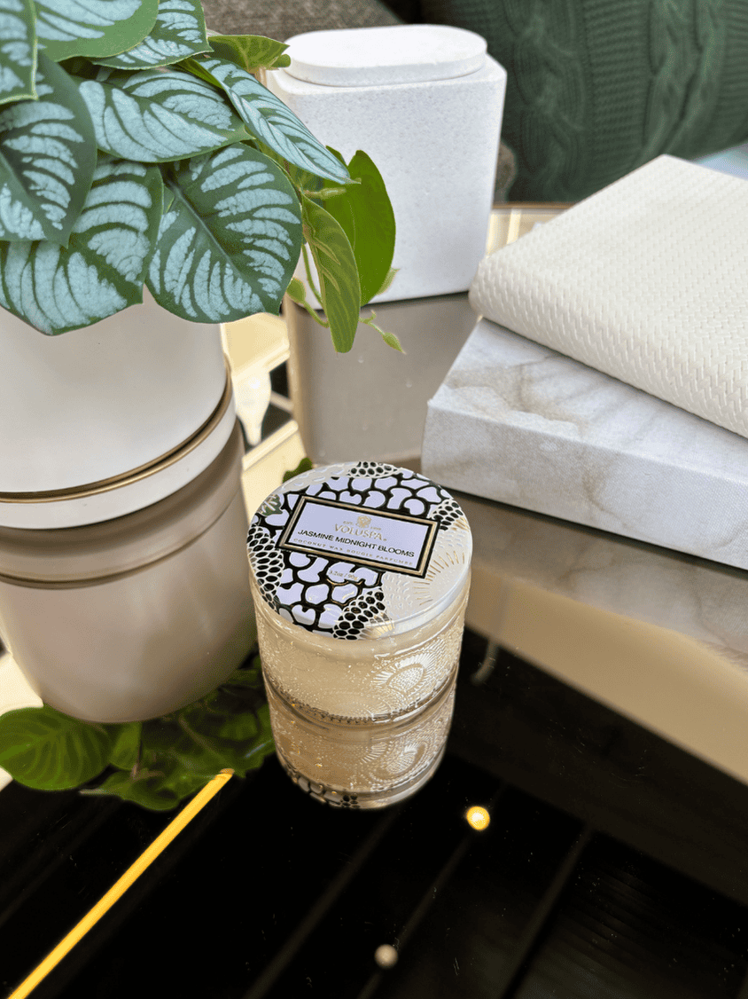 Vela Voluspa Vidro P 25H Jasmine Midnight Blooms