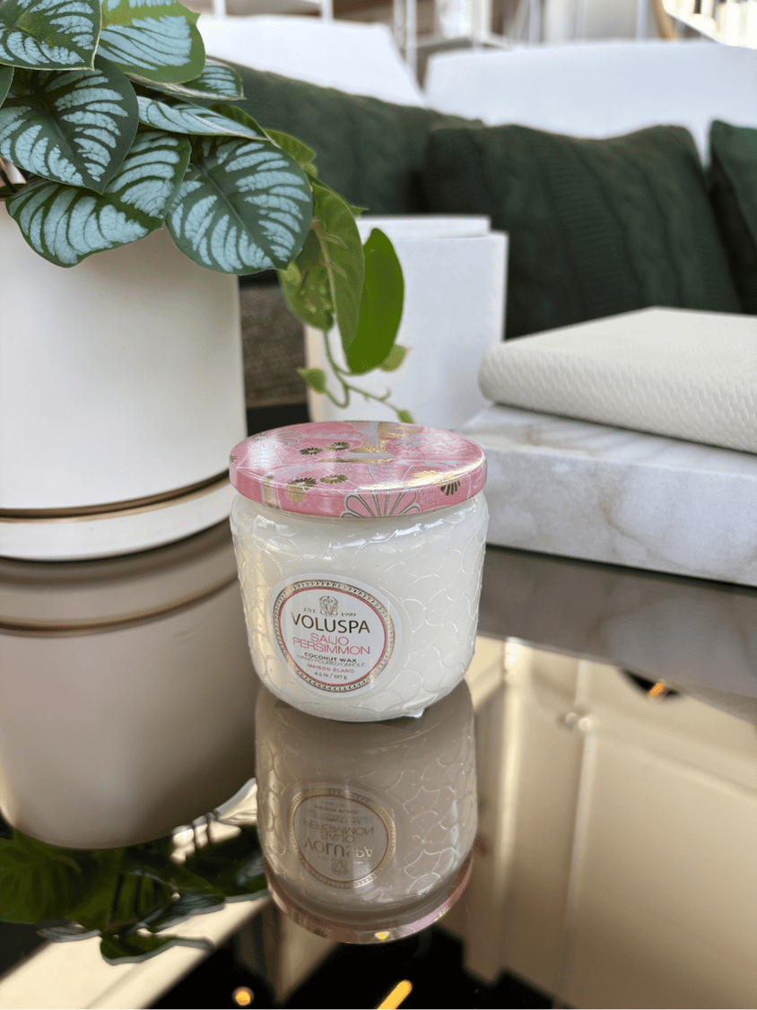 Vela Voluspa Pote Vidro +35H Saijo Persimmon