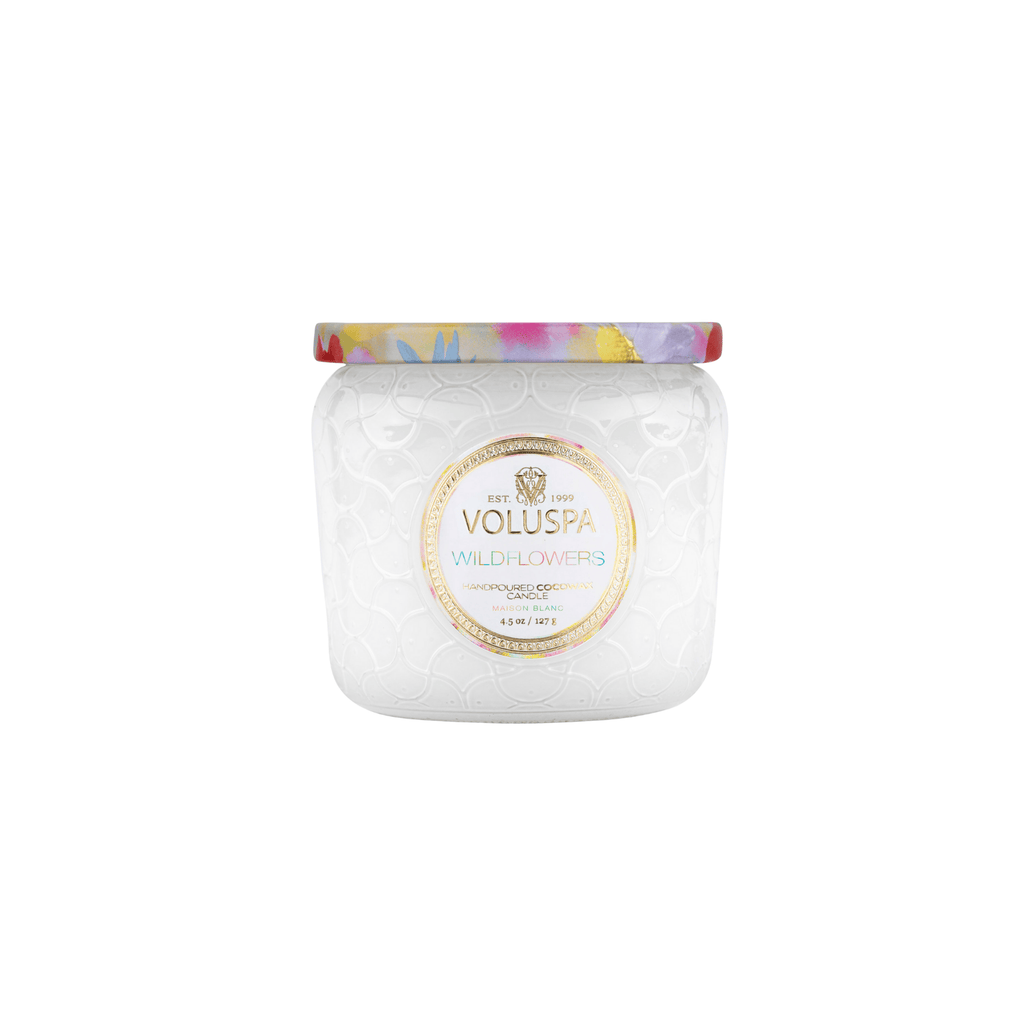 Vela Voluspa Pote Vidro +35H Wildflowers