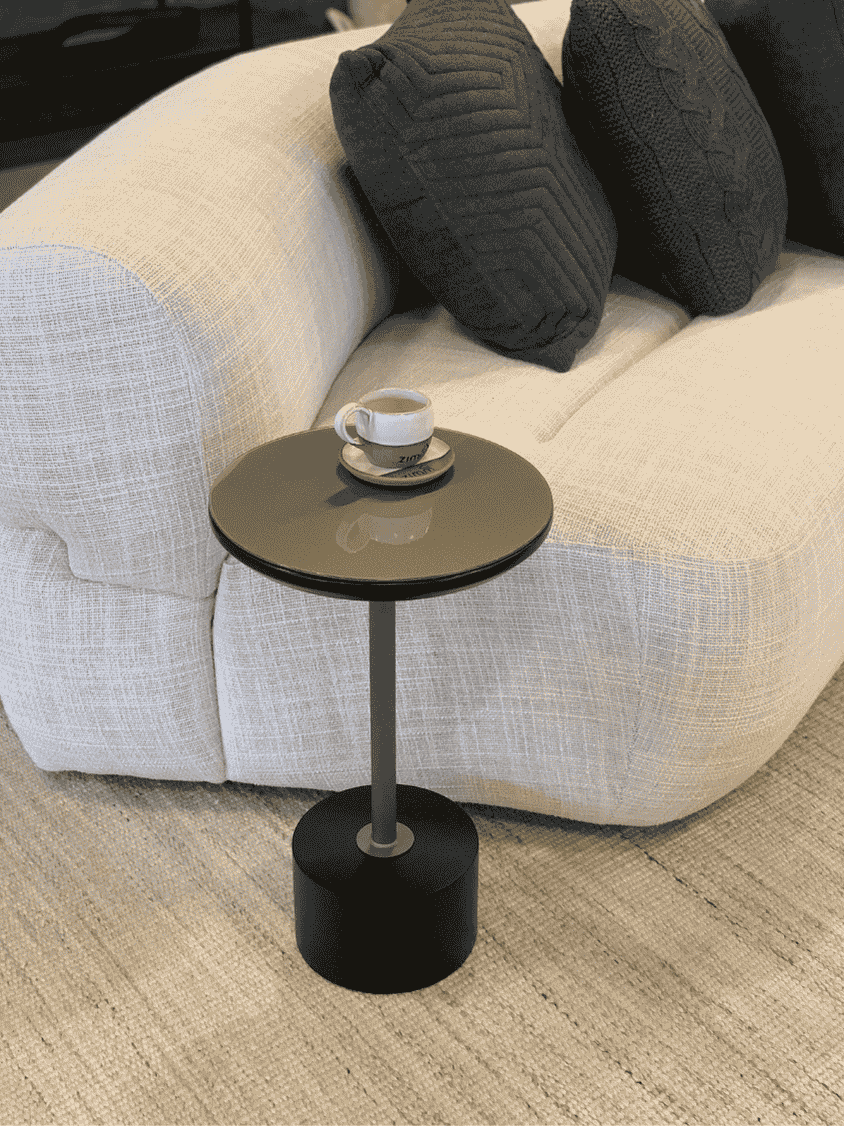 Mesa Lateral Harmony Baixa Preta