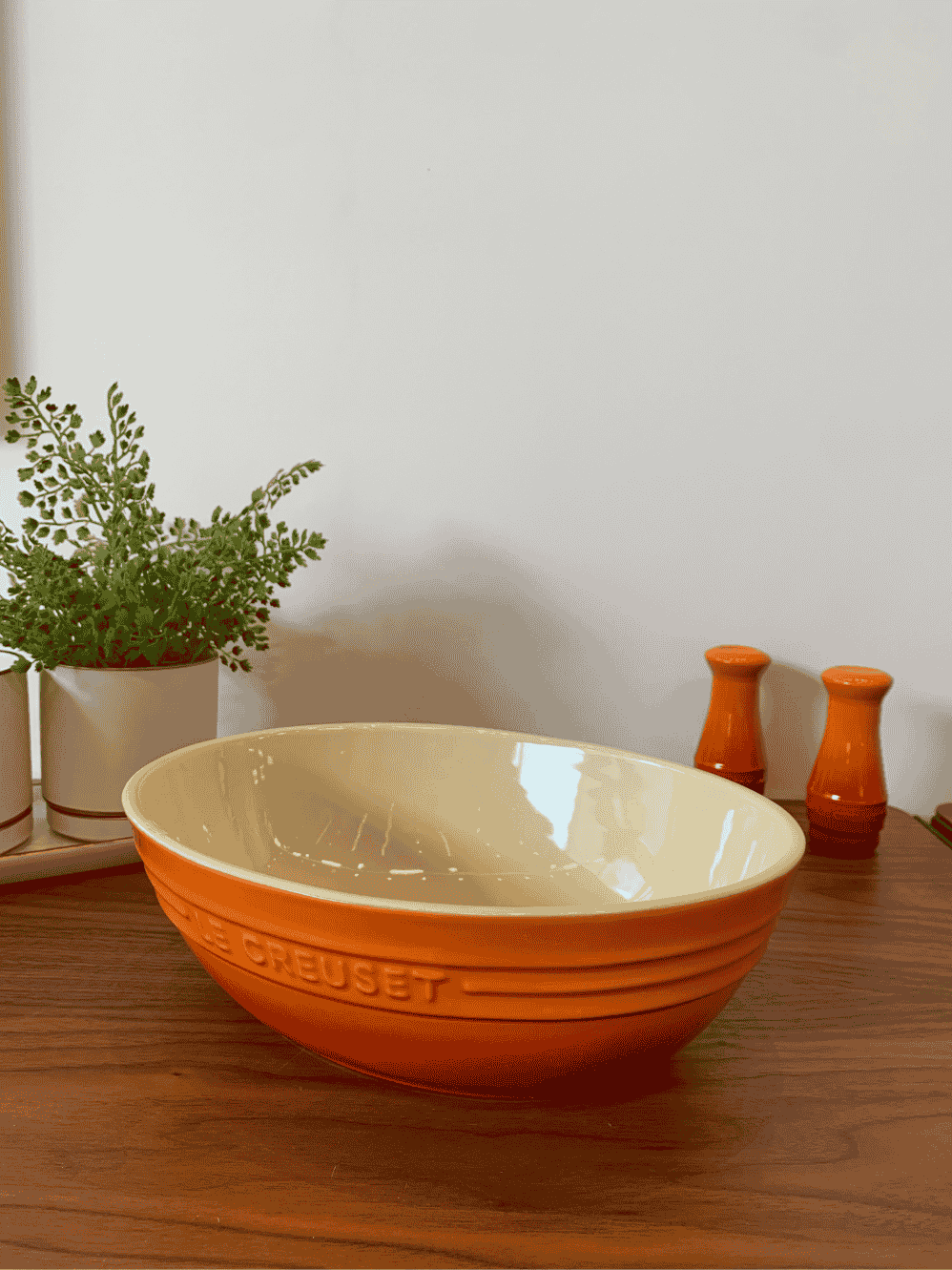 Bowl de Servir Oval Le Creuset 3,2L / 29cm Laranja