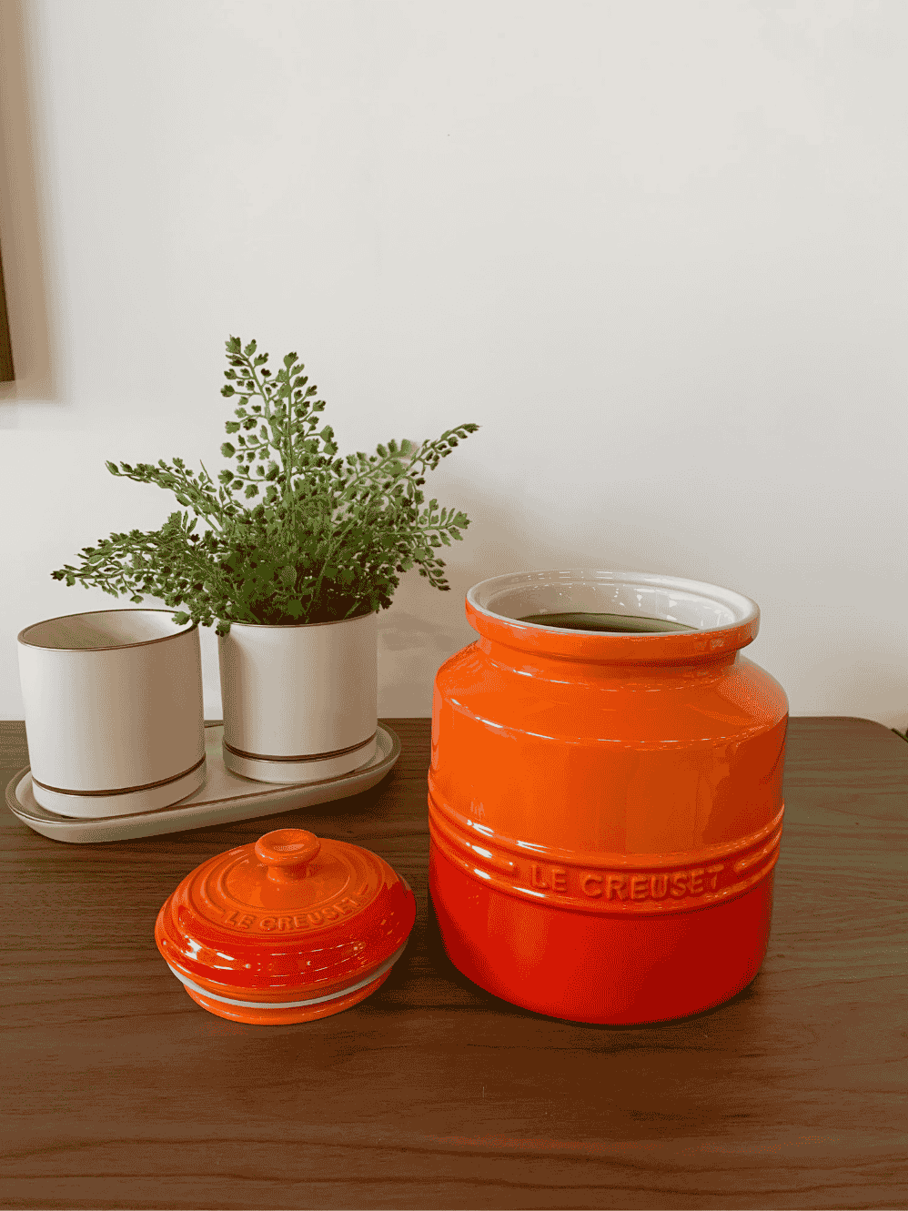 Pote para Biscoito Le Creuset 2,4L Laranja