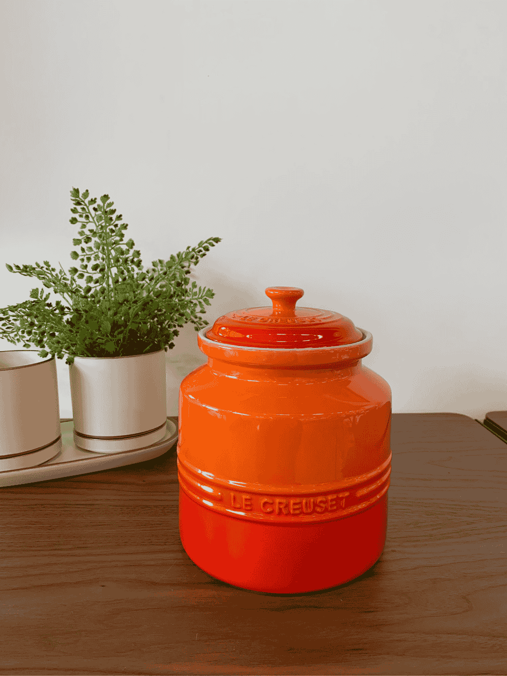 Pote para Biscoito Le Creuset 2,4L Laranja