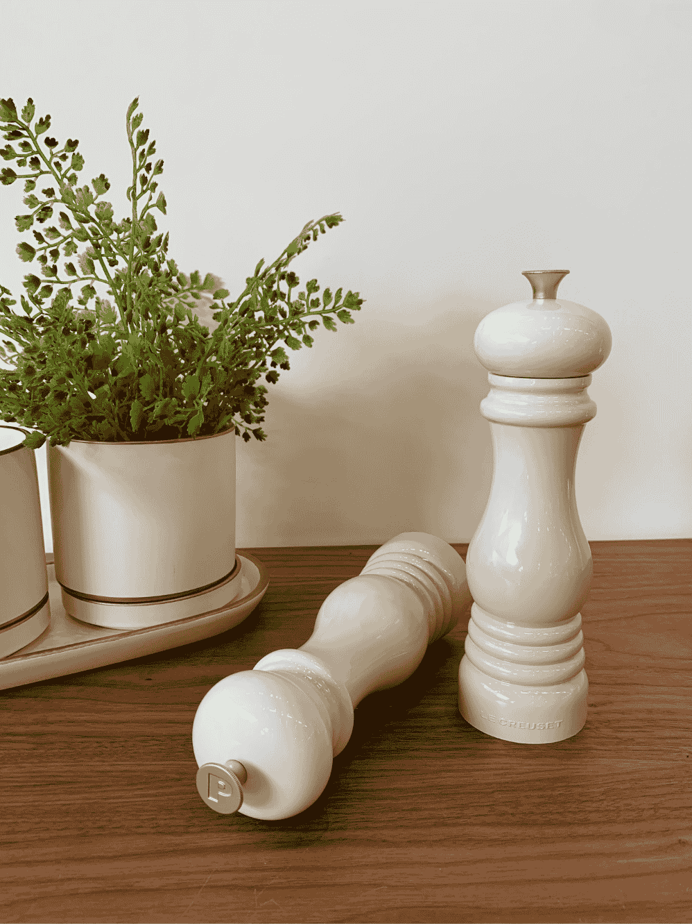 Moedor de Pimenta Le Creuset 21cm Meringue