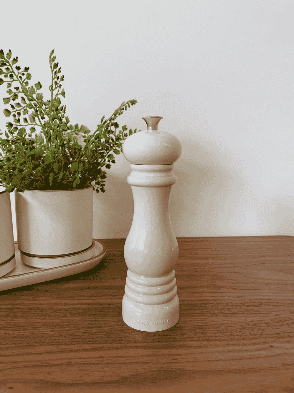 Moedor de Pimenta Le Creuset 21cm Meringue