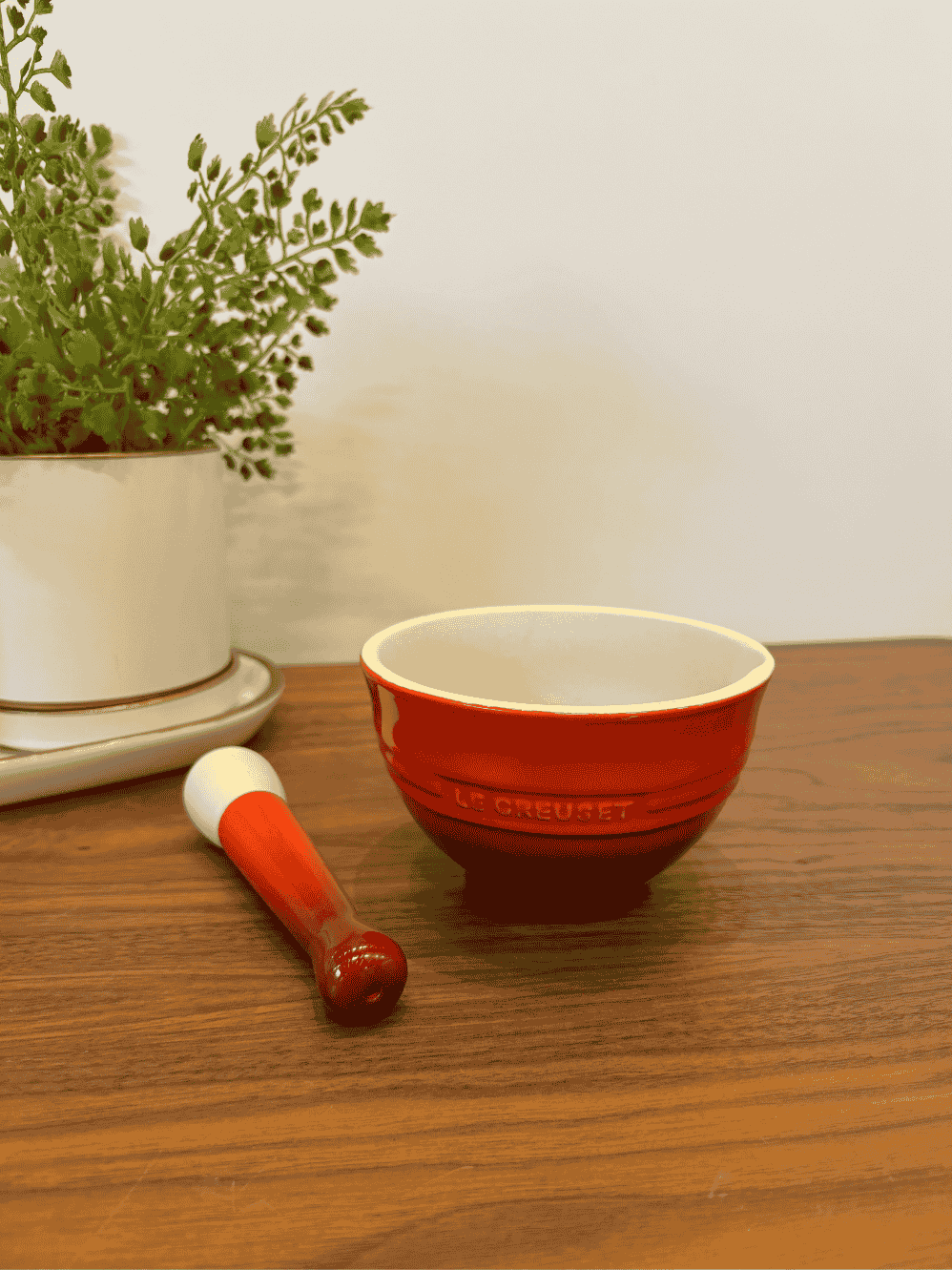 Pilão com Macerador Le Creuset 300ml Vermelho