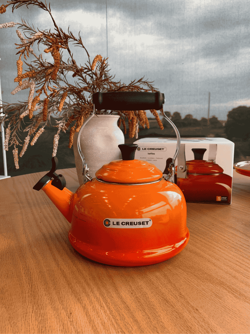Chaleira com Apito Le Creuset 1,6L Laranja