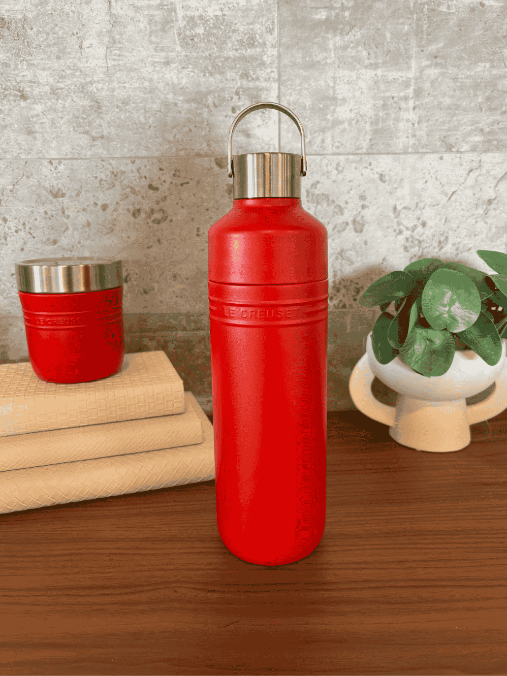 Garrafa Termica Le Creuset  OTG 1L Vermelho