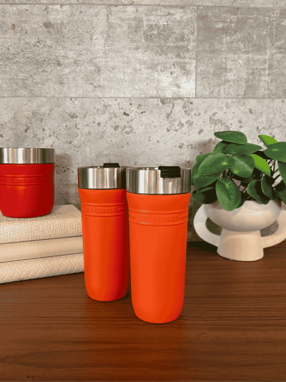 Copo Termico Le Creuset OTG 350ml Laranja