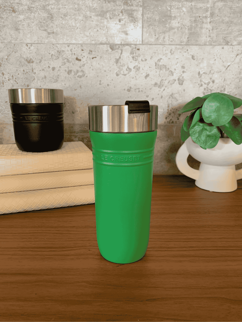 Copo Termico Le Creuset OTG 350ml Bamboo Green