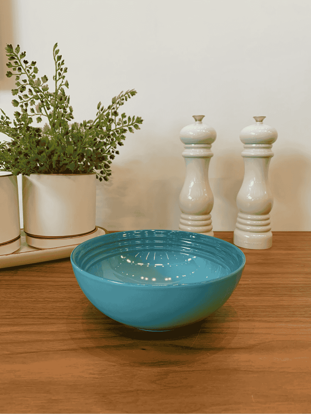 Bowl Redondo Vancouver Le Creuset 16cm Azul Caribe