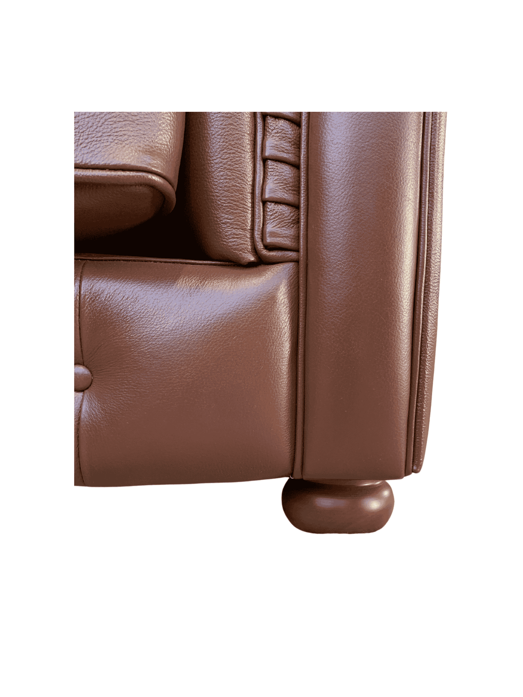 Sofá Chesterfield em Couro