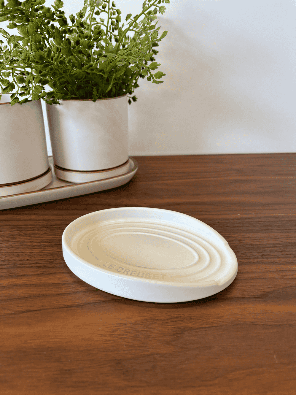 Descanso Oval para Colher Le Creuset 16cm Cotton