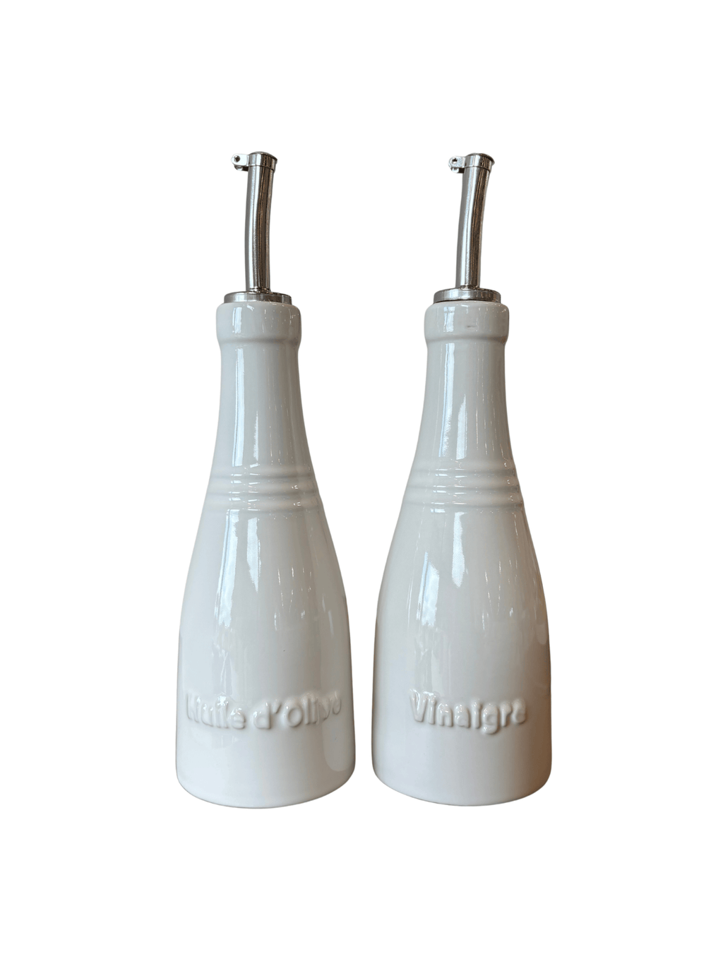 Set Oleo e Vinagre Le Creuset White