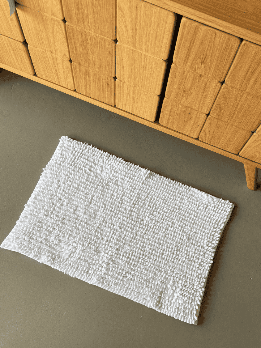 Tapete Aura Branco 50x80cm