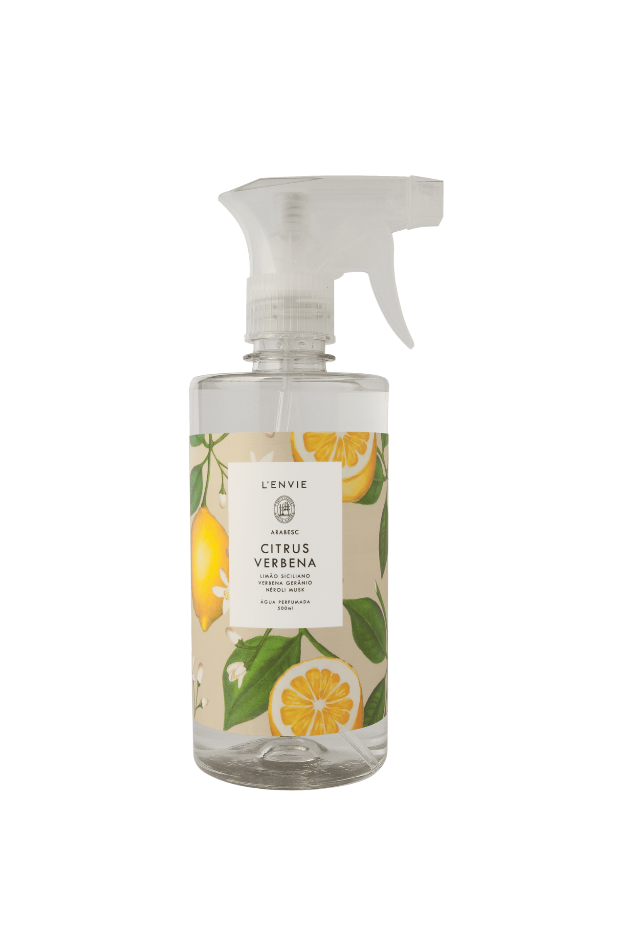 Água Perfumada Lenvie Citrus Verbena 500ml
