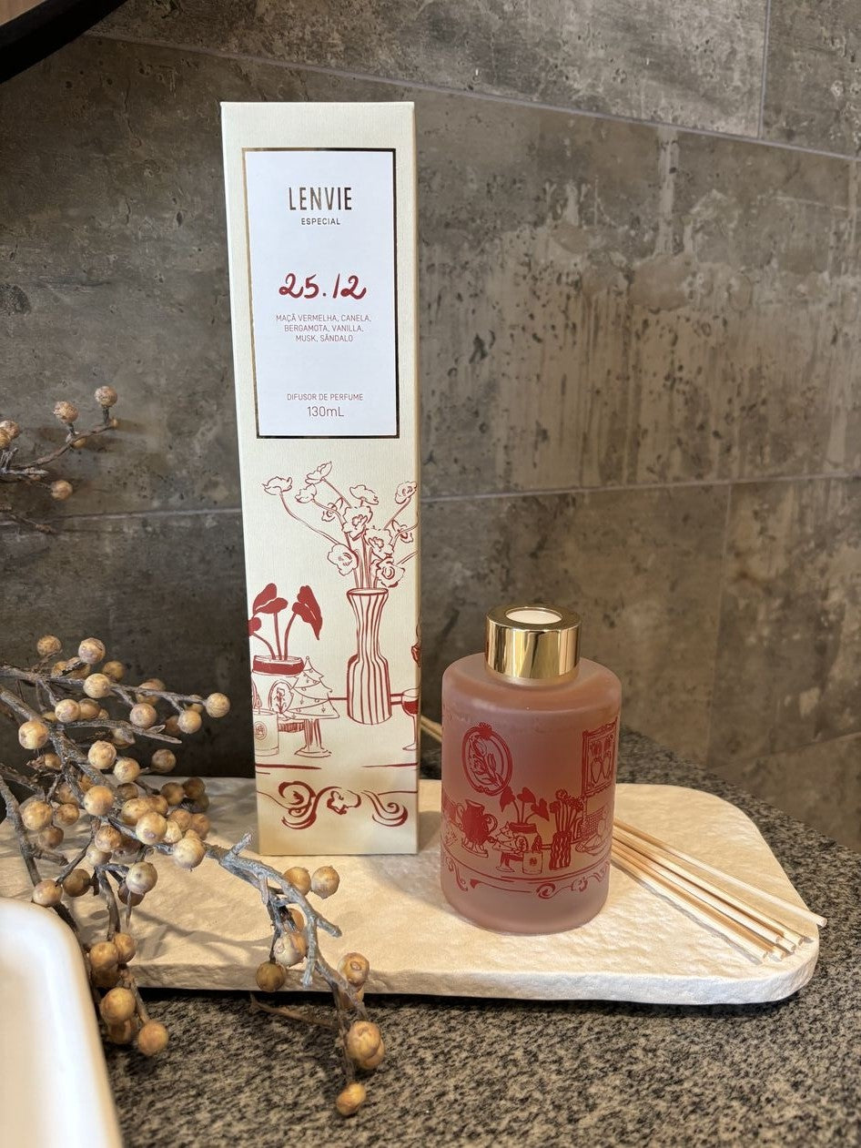 Difusor de Perfume Lenvie Natal 25.12 130ml