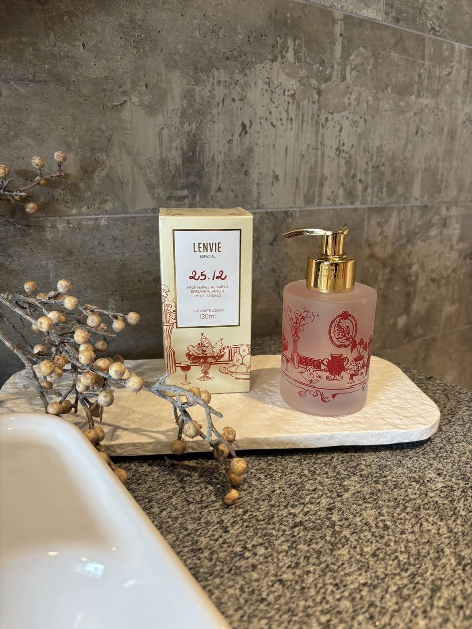 Sabonete Líquido Lenvie Natal 25.12 130ml