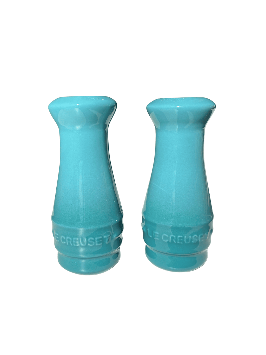 Set Saleiro e Pimenteiro Le Creuset 110ml Azul Caribe