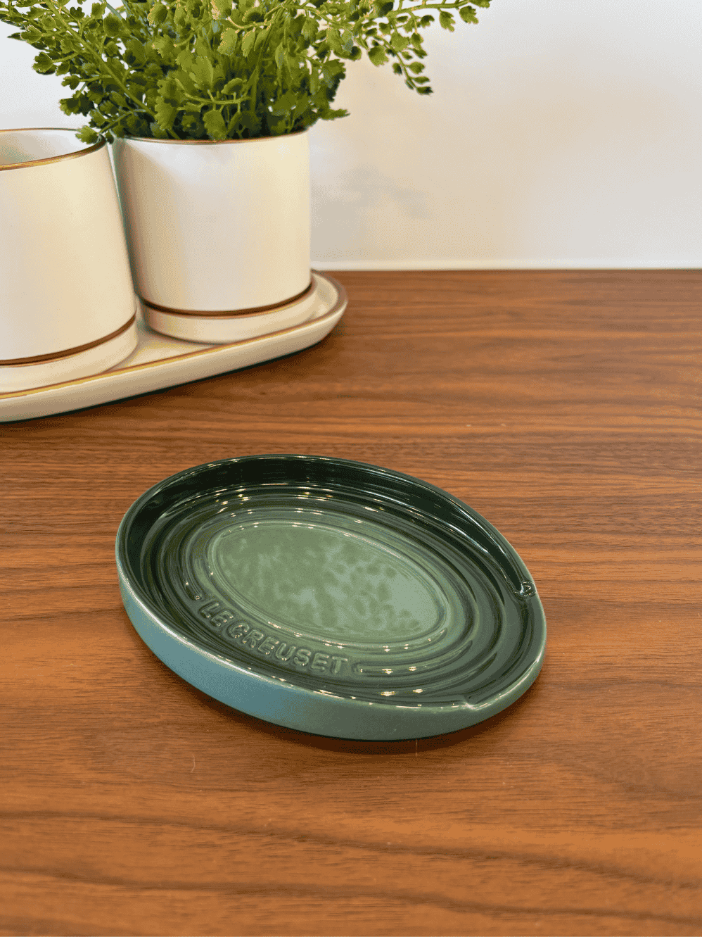 Descanso Oval para Colher Le Creuset 16cm Artichaut