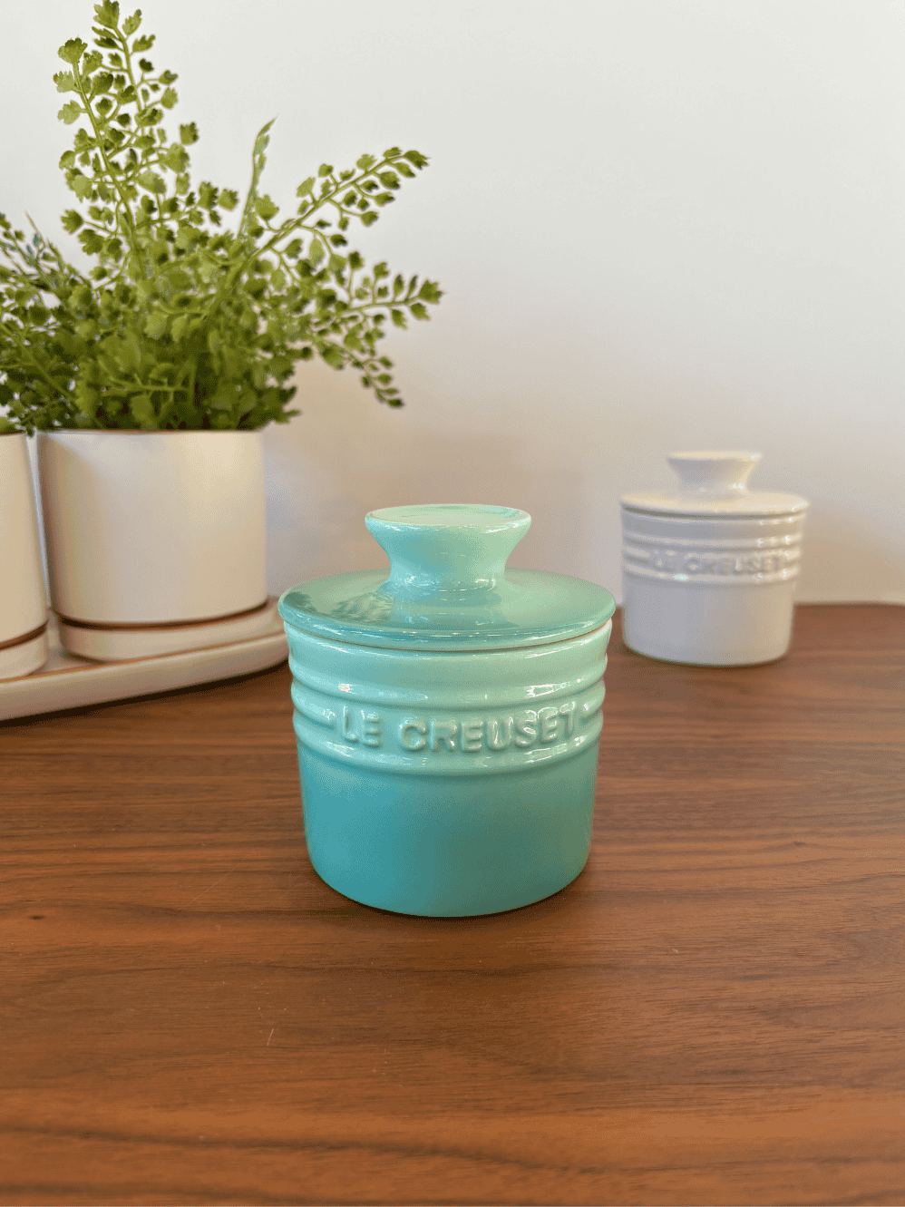 Manteigueira Francesa Le Creuset Cool Mint