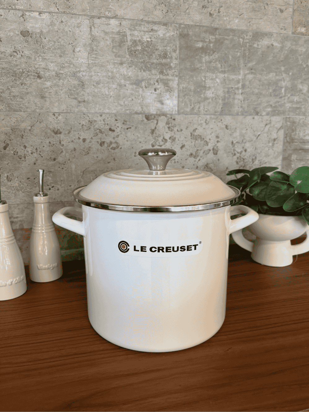 Stockpot Le Creuset 7,6L Meringue