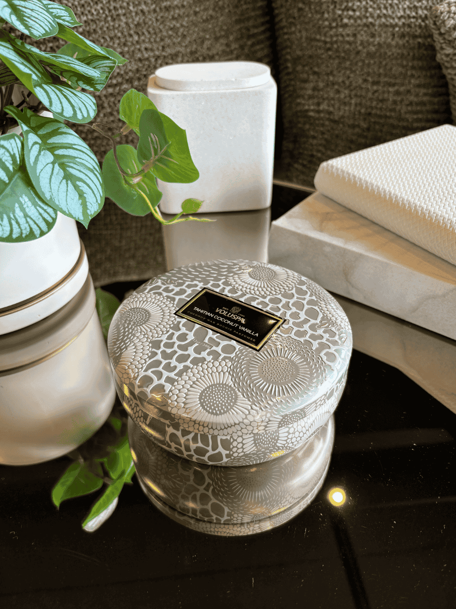 Vela Voluspa Lata 3 Pavios 60H Tahitian Coconut Vanilla