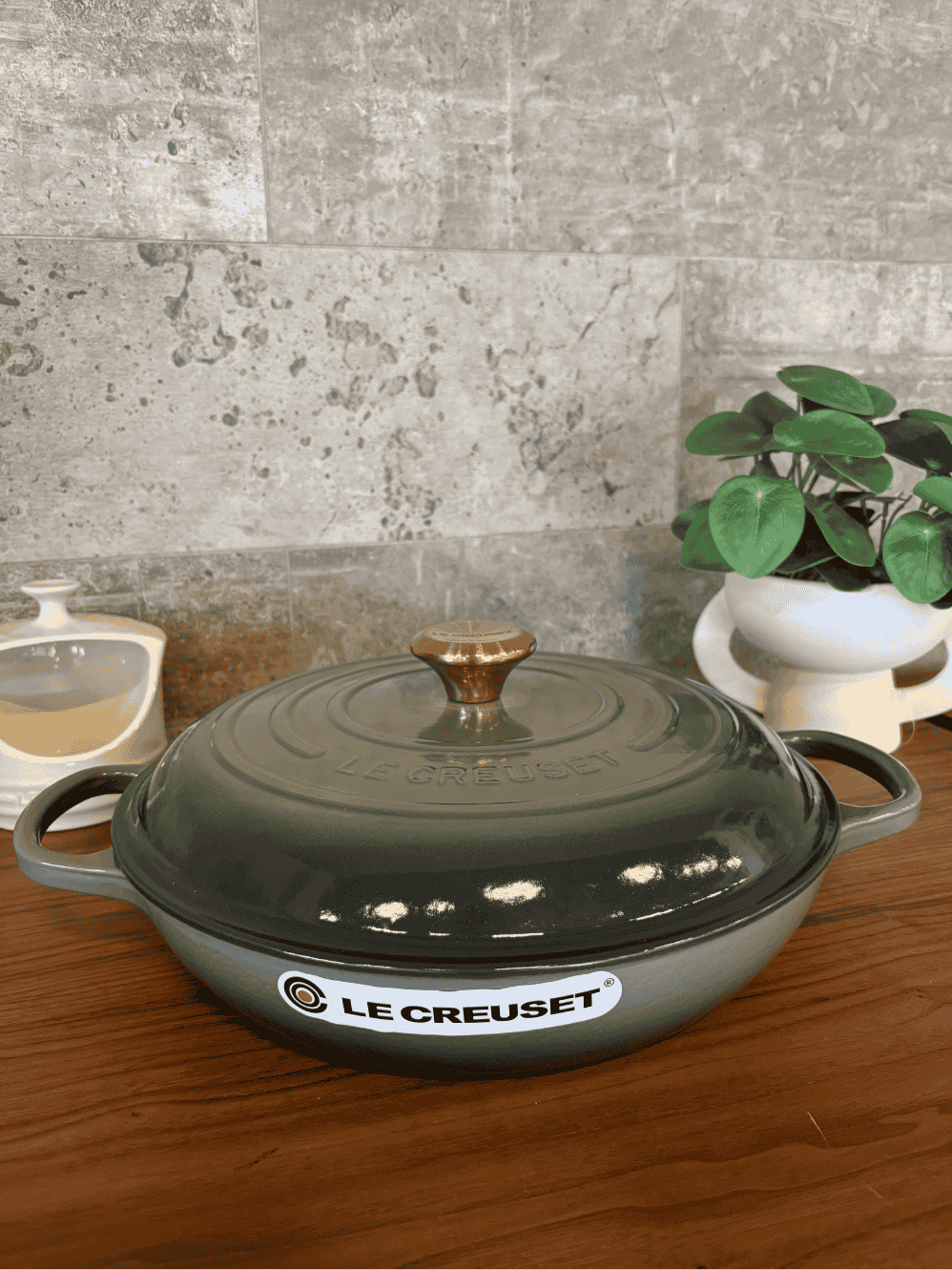 Caçarola Buffet Le Creuset Signature 30cm Thyme