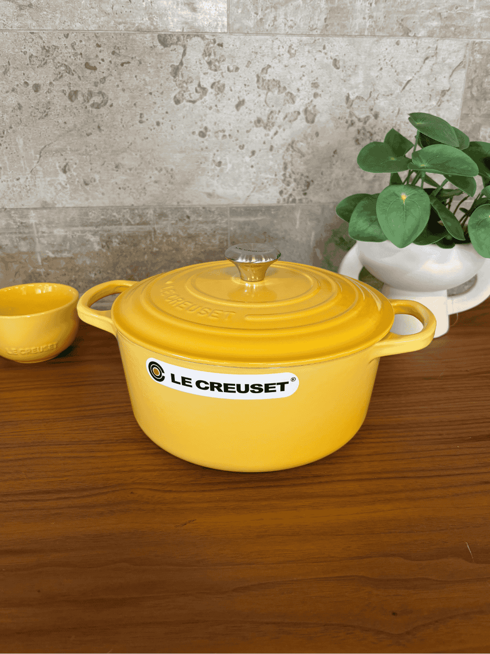 Panela Redonda Le Creuset Signature 22cm Camomille