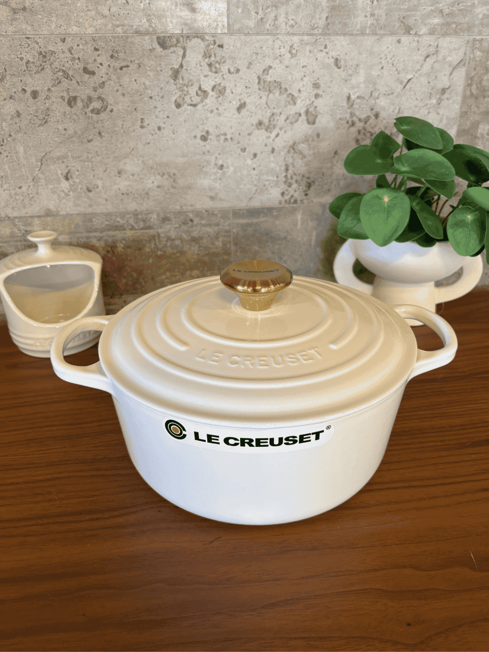 Panela Redonda Le Creuset Signature 24cm Branco