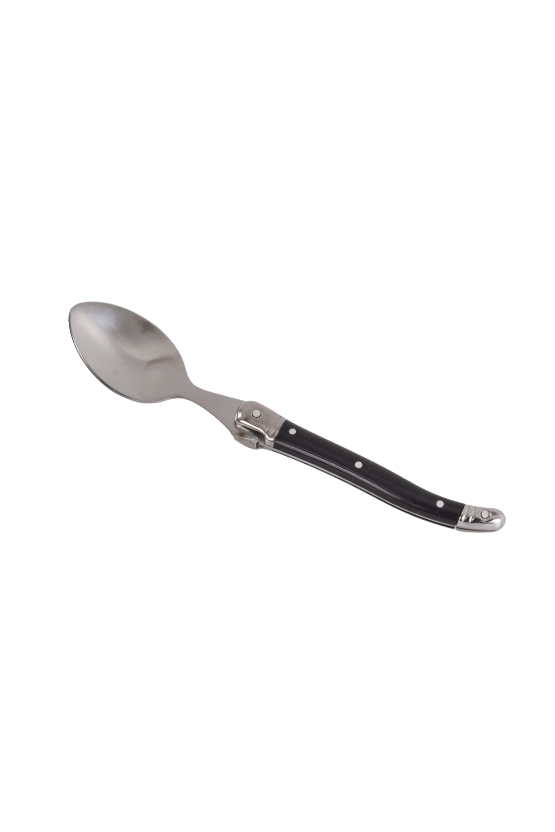 Conjunto 6 Colheres Sobremesa Laguiole La Tour Preto