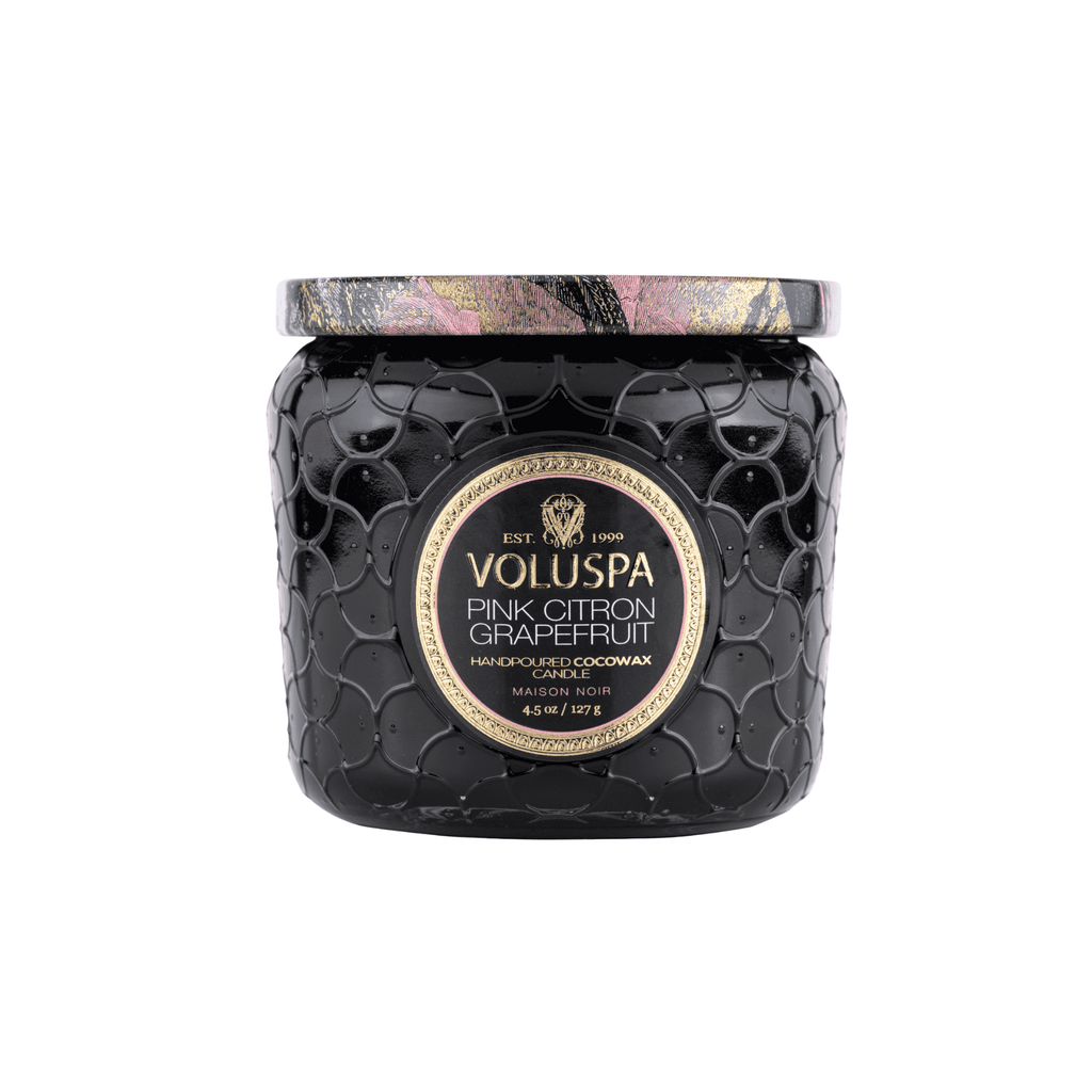 Vela Voluspa Pote Vidro +35H Pink Citron Grapefruit