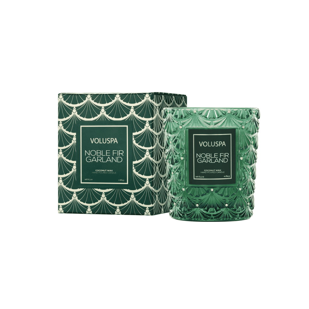 Vela Voluspa Copo Vidro 40H Noble Fir Garland